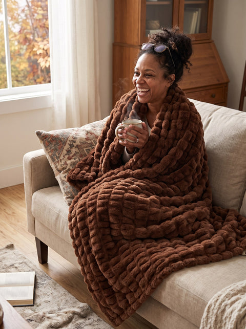 The Cloud Blanket - Ruched Plush (Buy 1 Get 1 Free)