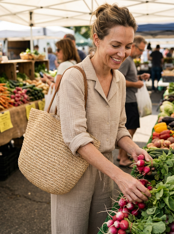 CloudGauze Breeze Set - Farmers market lifestyle