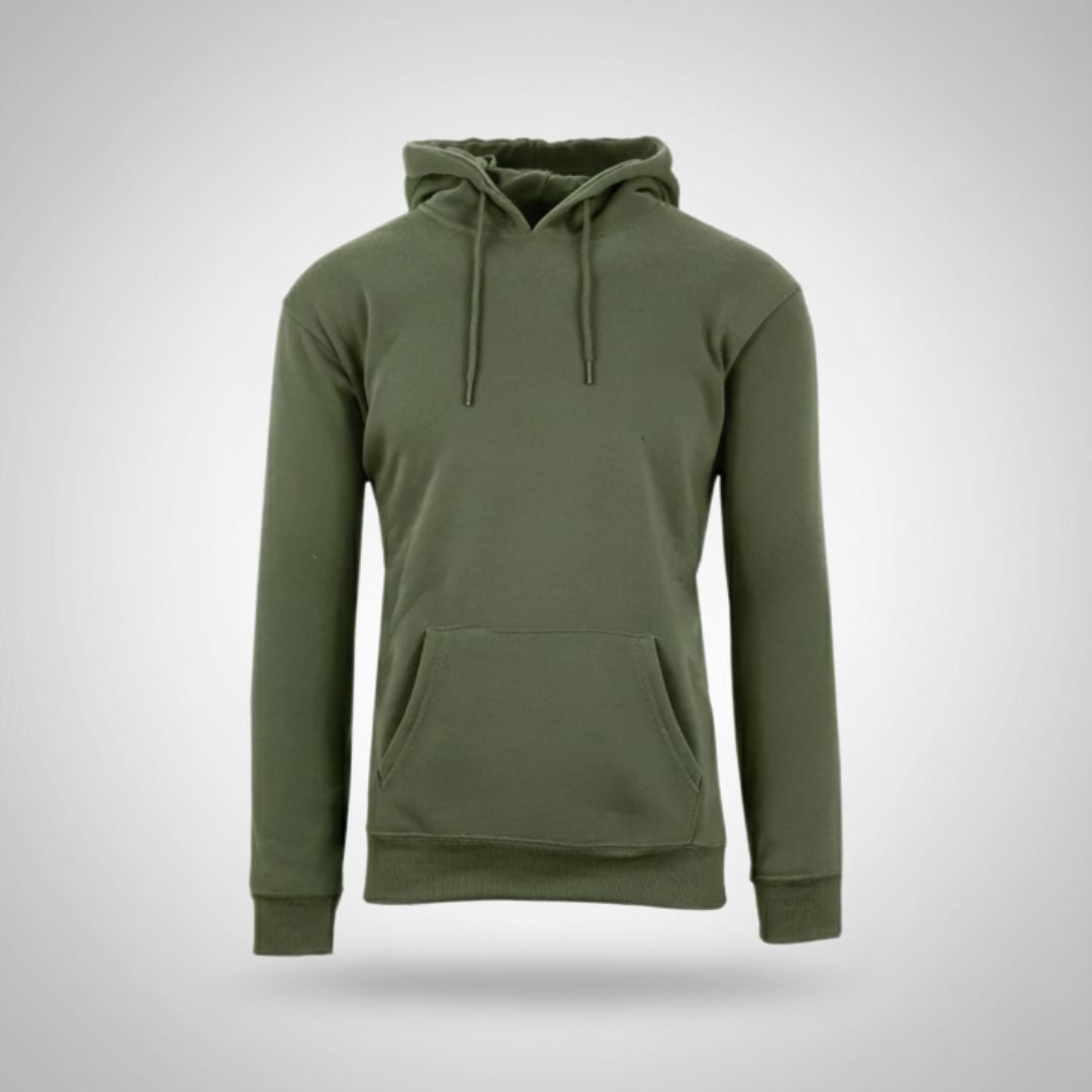 Thick Fleece Pullover Hoodie