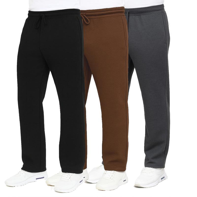 Mens Heavyweight Fleece Sweats - 3 pack