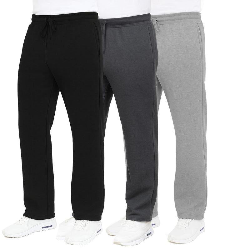 Mens Heavyweight Fleece Sweats - 3 pack