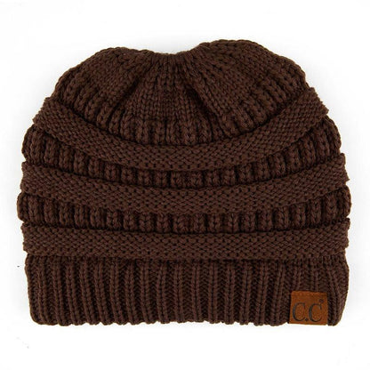 Knitted Ponytail Beanie