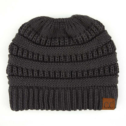 Knitted Ponytail Beanie