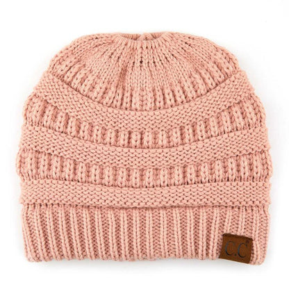 Knitted Ponytail Beanie