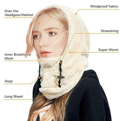 CozyHood Polar Fleece Balaclava - color variants display