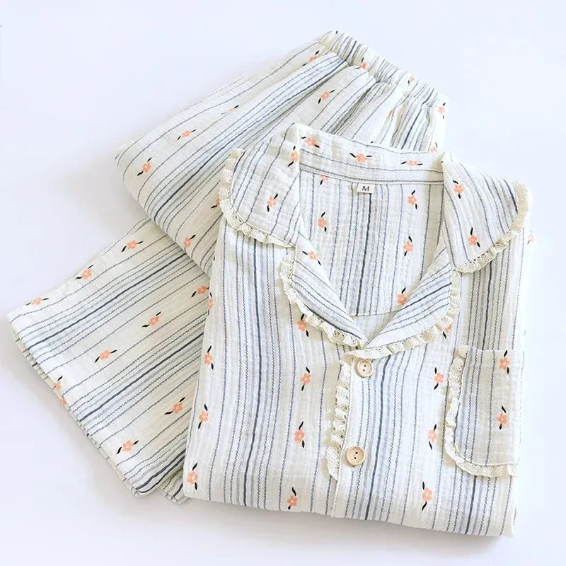 The Bloom - 100% Muslin Cotton Pajama